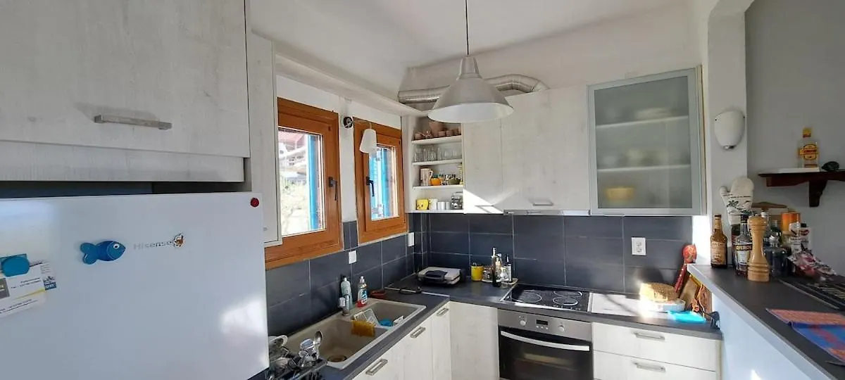 Holiday home Seafront Family House Villa Polychrono Greece